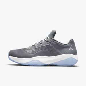 Buty Jordan Męskie Nike Air Jordan 11 CMFT Low Szare Białe | NK045XHK