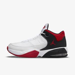 Buty Jordan Męskie Nike Jordan Max Aura 3 Białe Czarne Czerwone | NK170QCJ