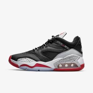 Buty Jordan Męskie Nike Jordan Point Lane Czarne Szare Białe Czerwone | NK085DRG