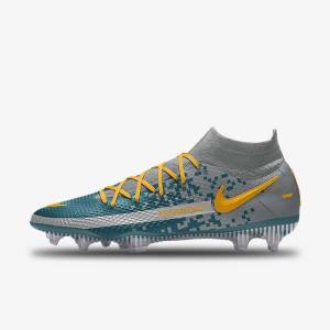 Buty Piłkarskie Damskie Nike Phantom GT Elite By You Custom Firm Ground Kolorowe | NK260DWL