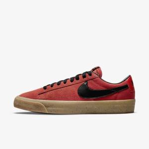 Buty Skate Damskie Nike SB Zoom Blazer Low Pro GT Głęboka Brązowe Czarne | NK974ADW