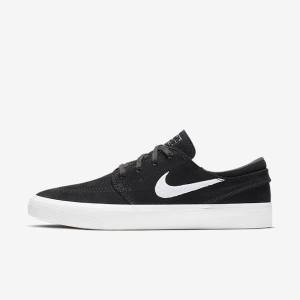 Buty Skate Damskie Nike SB Zoom Stefan Janoski RM Czarne Szare Głęboka Brązowe Białe | NK902KWX