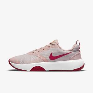 Buty Treningowe Damskie Nike City Rep TR Różowe Żółte Różowe | NK230BET