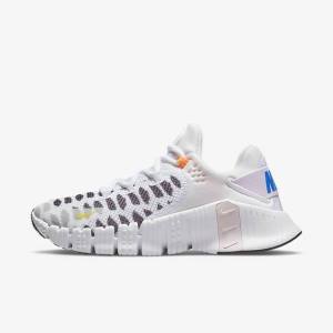 Buty Treningowe Damskie Nike Free Metcon 4 Czerwone Głęboka Zielone Niebieskie | NK415CEQ