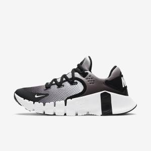 Buty Treningowe Damskie Nike Free Metcon 4 Czarne Różowe | NK762JWY