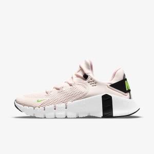 Buty Treningowe Damskie Nike Free Metcon 4 Głęboka Różowe Białe Czarne Zielone | NK927CHE