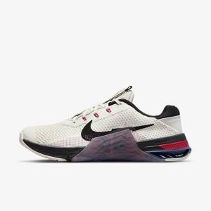 Buty Treningowe Damskie Nike Metcon 7 Głęboka Różowe Metal | NK346RSA