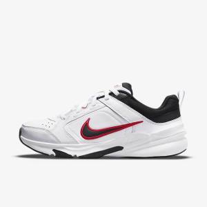 Buty Treningowe Męskie Nike Defy All Day Białe Czerwone Czarne | NK130KCU