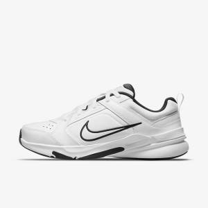 Buty Treningowe Męskie Nike Defy All Day Białe Czarne Białe | NK402FAT