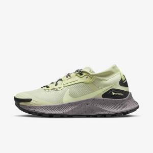 Buty do Biegania Damskie Nike Pegasus Trailowe 3 GORE-TEX Nieprzemakalne Trailowe Oliwkowe Czarne Szare | NK614YWO