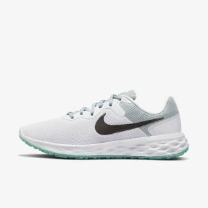 Buty do Biegania Damskie Nike Revolution 6 Next Nature Szosowe Oliwkowe Różowe Szare | NK165SBY