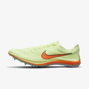 Buty do Biegania Damskie Nike ZoomX Dragonfly Athletics Distance Spikes Turkusowe Czarne Pomarańczowe | NK892NSL