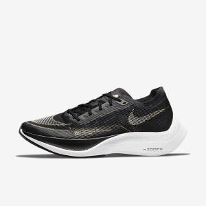 Buty do Biegania Damskie Nike ZoomX Vaporfly Next% 2 Szosowe Wyścigowe Białe Zielone Turkusowe Czarne | NK396QTN