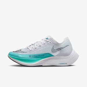 Buty do Biegania Damskie Nike ZoomX Vaporfly Next% 2 Szosowe Wyścigowe Fioletowe Czerwone Szare Czarne | NK934ZYU