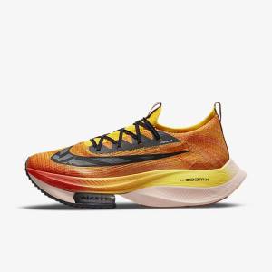 Buty do Biegania Męskie Nike Air Zoom Alphafly NEXT% Flyknit Ekiden Szosowe Wyścigowe Turkusowe Czarne Głęboka Turkusowe Białe | NK631PIZ