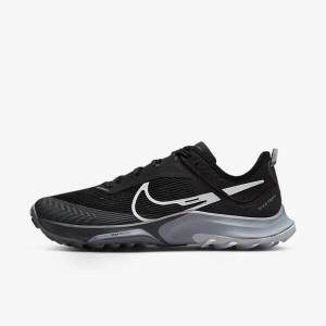 Buty do Biegania Męskie Nike Air Zoom Terra Kiger 8 Trailowe Czarne Ciemny Szare Platyna | NK837JTO