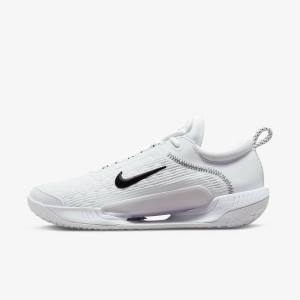 Buty do Tenisa Męskie Nike NikeCourt Zoom NXT Hard Court Białe Czarne | NK895ZGR