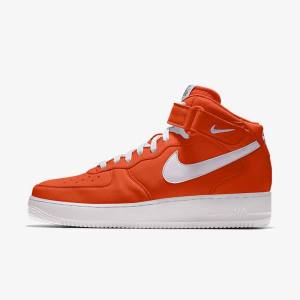 Trampki Damskie Nike Air Force 1 Mid By You Custom Kolorowe | NK956MOJ