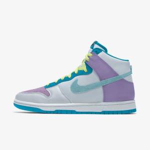 Trampki Damskie Nike Dunk High By You Custom Kolorowe | NK846IPS