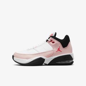 Trampki Dziecięce Nike Jordan Max Aura 3 Older Białe Czarne | NK760OLI