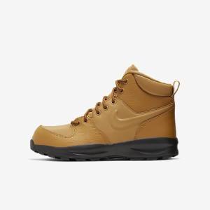 Trampki Dziecięce Nike Manoa LTR Older Boot Brązowe Czarne | NK264SOH