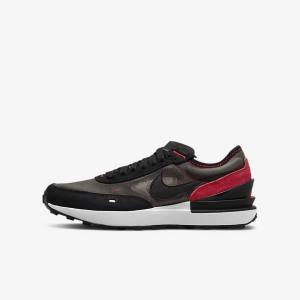 Trampki Dziecięce Nike Waffle One Older Niebieskie Szare Czerwone Czarne | NK079SYR