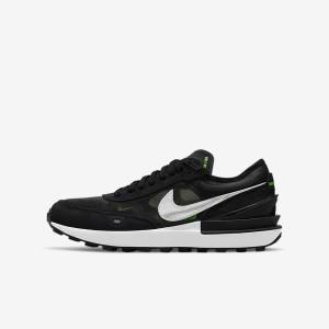 Trampki Dziecięce Nike Waffle One Older Ciemny Szare Czarne Zielone | NK874UNY