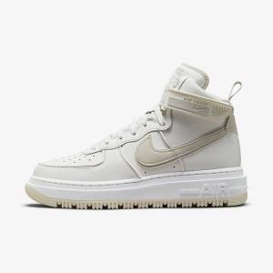 Trampki Męskie Nike Air Force 1 Boot Białe Głęboka Beżowe | NK297UWC