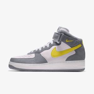 Trampki Męskie Nike Air Force 1 Mid By You Custom Kolorowe | NK709YDX