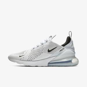 Trampki Męskie Nike Air Max 270 Białe Czarne | NK873RVU