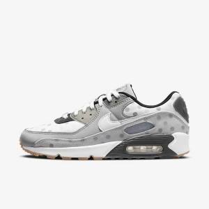 Trampki Męskie Nike Air Max 90 NRG Białe | NK823ABV