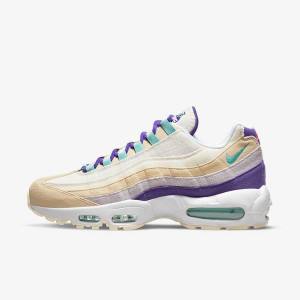 Trampki Męskie Nike Air Max 95 SE Turkusowe | NK430SBH