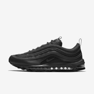 Trampki Męskie Nike Air Max 97 Czarne Białe | NK156LCE