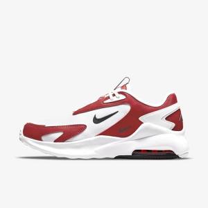 Trampki Męskie Nike Air Max Bolt Białe Czerwone Czarne | NK697KIB