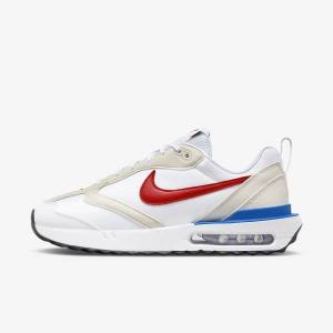 Trampki Męskie Nike Air Max Dawn Białe Niebieskie Czarne Czerwone | NK817ZGX