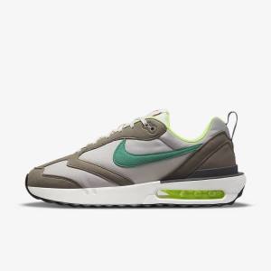 Trampki Męskie Nike Air Max Dawn Oliwkowe Szare | NK960XJT