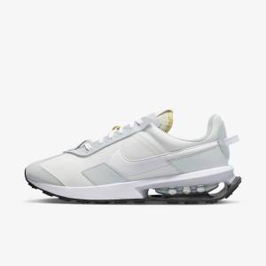 Trampki Męskie Nike Air Max Pre-Day Białe Platyna Szare Białe | NK943MFN