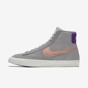 Trampki Męskie Nike Blazer Mid By You Custom Kolorowe | NK381NWX