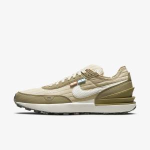 Trampki Męskie Nike Waffle One Premium Brązowe Czarne | NK012VYQ