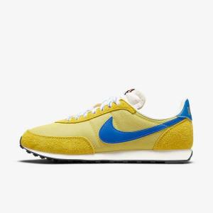 Trampki Męskie Nike Waffle Trainer 2 SD Żółte Złote Królewski Niebieski | NK564RTP